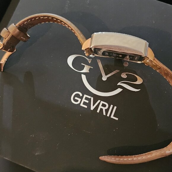 GV2 BY GEVRIL Bari Multi White Mother of Pearl Dial Ladies Watch Item No. 9214. - Picture 11 of 14